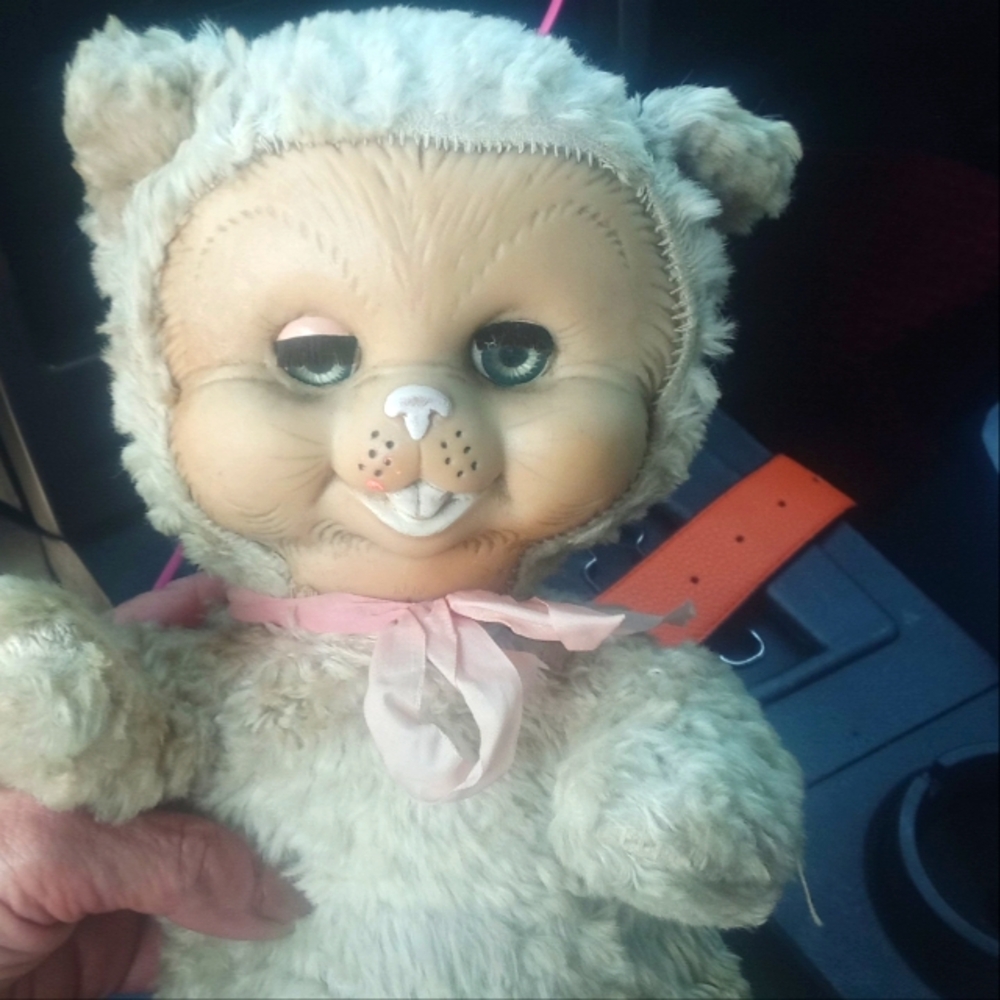 1950 Vintage Plush Rubber Face